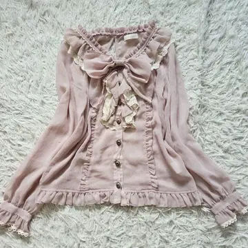 LIZ LISA LIZ LISA 프릴 리본 블라우스 y2k 히메 갸루