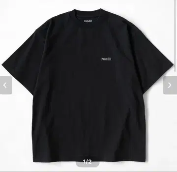 700fill 티셔츠 L 사이즈 블랙