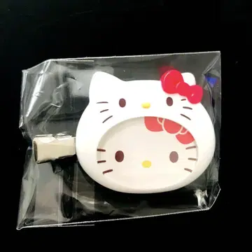 산리오*시크릿 커스텀 헤어 클립 키티