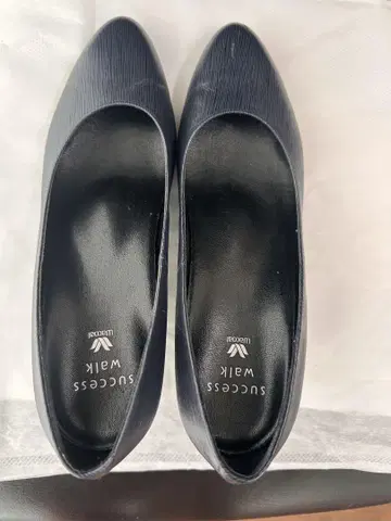 SUCSESS WALK 블랙 펌프스 24.0cm D 힐 5cm