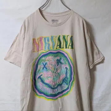 NIRVANA 닐바나 스마일 뮤직 T 밴딩 T