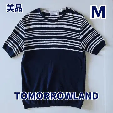 TOMORROWLAND 투모로우랜드 니트 T셔츠 남녀 공용 보더