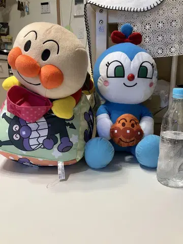 호빵맨 코킨짱 봉제 인형 3개 세트