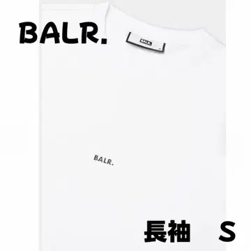 BALR. 일본 한정 컬렉션 긴팔 롱티 스몰 로고 크루넥