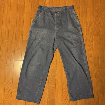 40s M-45 데님 트라우저 데님 베이커