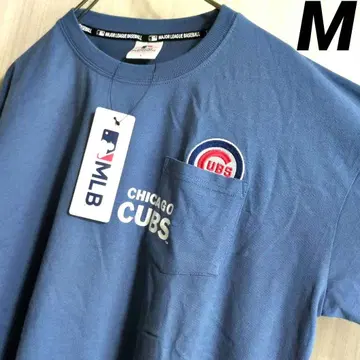 컵스 MLB 이마나가 쇼타 스즈키 세이야 로고 자수 포켓 티셔츠 M