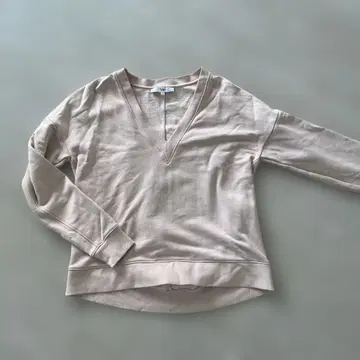 Tibi 베이지 V넥 트레이닝복 XS