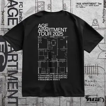 Age Factory 티셔츠 AGE APARTMENT TOUR