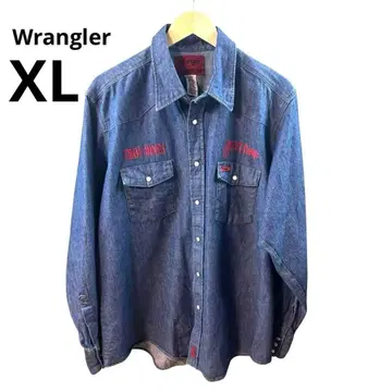 Wrangler 랭글러 데님 셔츠 XL HRC2 웨스턴 셔츠