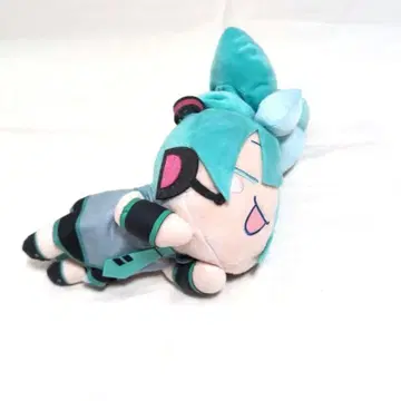 하츠네 미쿠 엎드린 봉제 인형 약 20cm