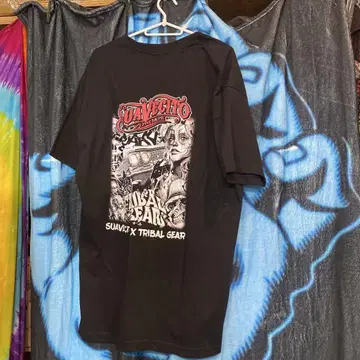 Suavecito x Tribal Gear 티셔츠 블랙 XL
