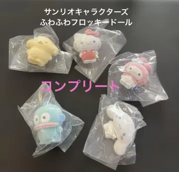 산리오 캐릭터즈 푹신푹신 플로키 인형 컴플리트