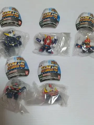 가샤폰 슈퍼로봇대전 풀컬러 컬렉션 5개 세트 그 3
