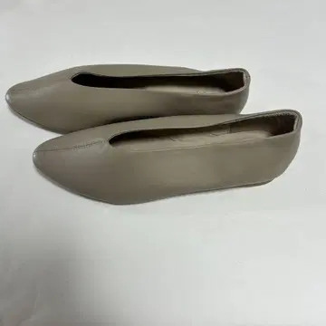 펌프스 천연 가죽 로우 힐 에마 일본제 그레이지 23.5cm