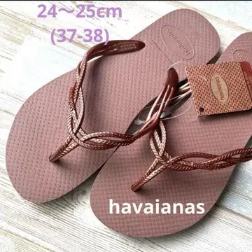 약 24~25cm (37-38) havaianas 핑크 하와이아나스