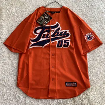 새상품! 90년대 FUBU 후부 베이스볼 셔츠 B계열 힙합