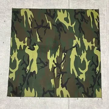 MILITARY Woodland Camouflage 밀리터리 반다나