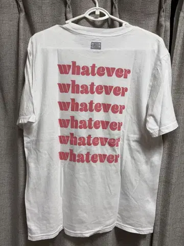 TANGTANG 화이트 T셔츠 whatever