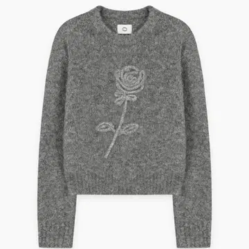 SINOON Rose Boucle Pullover Knit 니트