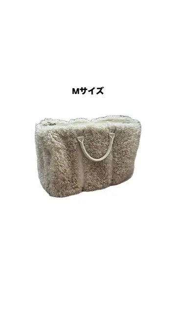 퍼 소재 M 사이즈 보스턴 백