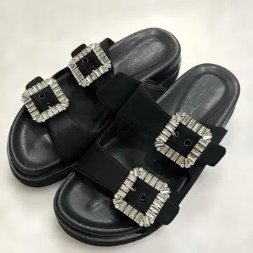 725 루타론 비쥬 샌들 블랙 S