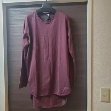 일본제 ATON 에이톤 코튼 긴팔 티셔츠 롱T 온워드