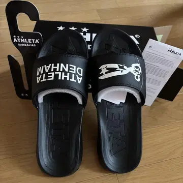 새상품 ATHLETA DENHAM 샌들 블랙