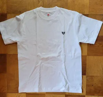 Hanes BEEFY-T 화이트 티셔츠 S/CH