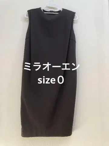 [ 미라오웬 ] 블랙 슬리브리스 원피스
