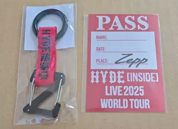 ZPZP HYDE Zepp 콜라보 카라비너 PASS 스티커
