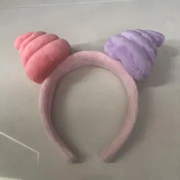 똥 뮤지엄 머리띠 핑크