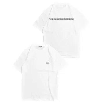 DOUBLE STEAL 하트 자수 티셔츠 942-12011 WH XL