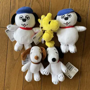 스누피 마스코트 모두와 함께 5개 세트