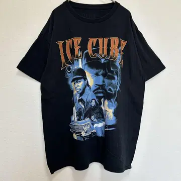 ICE CUBE 아이스 큐브 랩 T셔츠 랩T 블랙 L