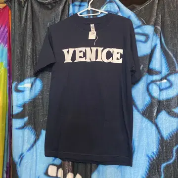 VENICE 티셔츠 네이비 S 사이즈