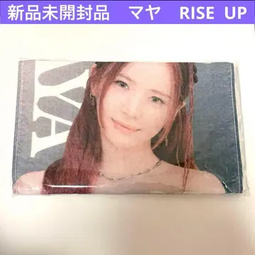 미개봉 새상품 NiziU 마야 RISEUP 사진 페이스타월