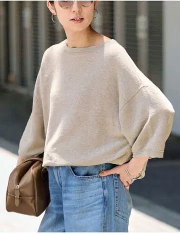 새상품 FRAMeWORK LINEN TERRY LOOSE 풀오버