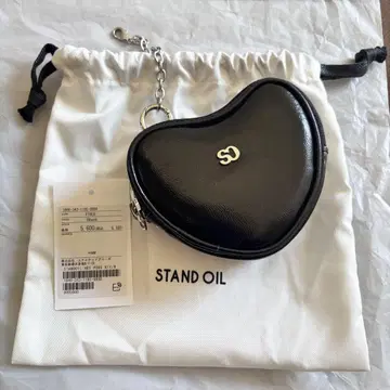 STAND OIL 하트 포드 키링 하트 모양 코인 케이스