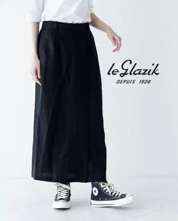 LE GLAZIK | 린넨 엘라스틱 스커트 36