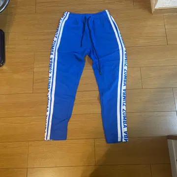 Zumba 파란색 사이드 스트라이프 팬츠