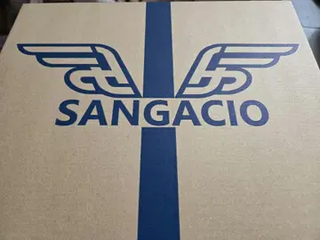 SANGACIO 브라운 하이컷 스니커즈 US 10