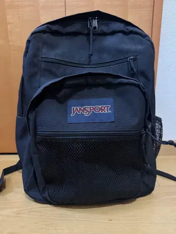 JANSPORT 블랙 백팩