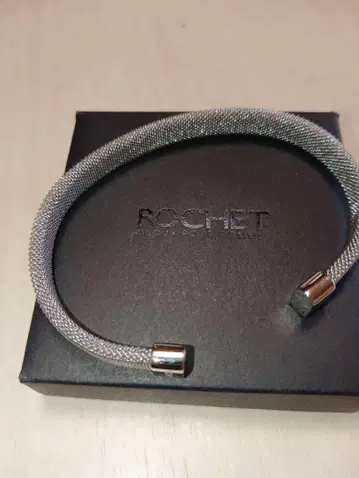 ROCHET 실버 메쉬 팔찌