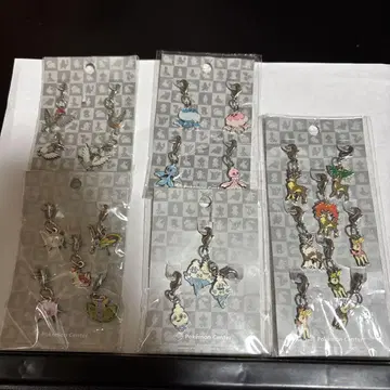포켓몬 전국 도감 메탈 참 5개 세트
