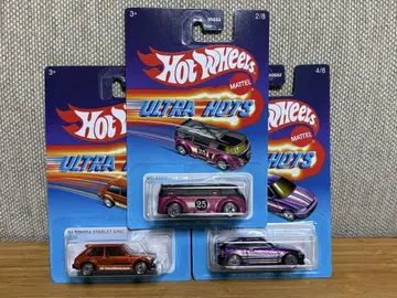3대 세트 VW GTR 스타렛 CR-X 핫휠 울트라핫