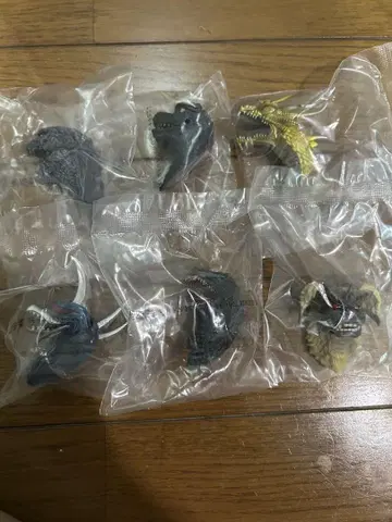 고질라 몬스터 헤드 마그넷 전종 6개 세트