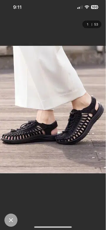 KEEN UNEEK / 여성용 스니커즈 샌들