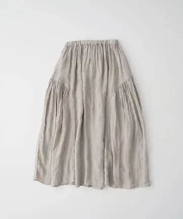 nest robe 사이드 개더 맥시 스커트