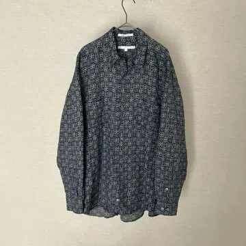 PERRY ELLIS 체크 무늬 셔츠 L 네이비 계열