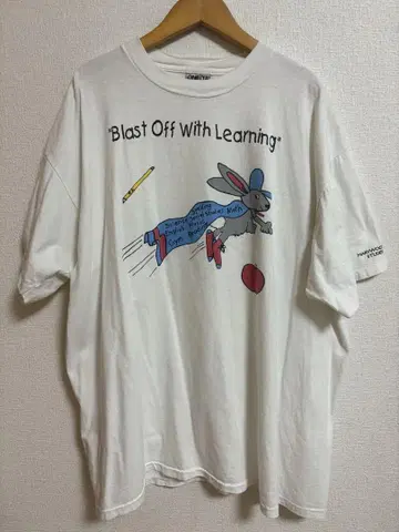 90s ONEITA 그래픽 티셔츠 싱글 스티치